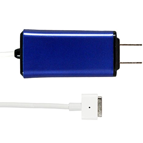Dynamic Power 45/60 Watt Power Adapter | Compatible with 11” and 13” Apple MacBook, MacBook Pro and MacBook Air (MADE BEFORE MID 2012) (Blue)