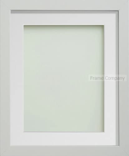 Frame Company Allington Range Picture Photo Frame with White Mount for Image Size A4 Image - A3, White