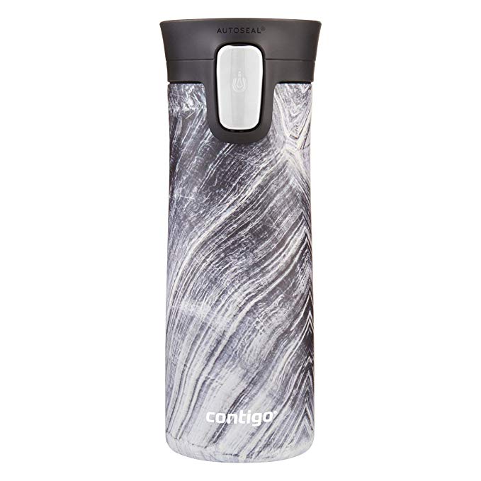 Contigo Stainless Steel Coffee Couture AUTOSEAL Vacuum-Insulated Travel Mug, 14 oz, Black Shell