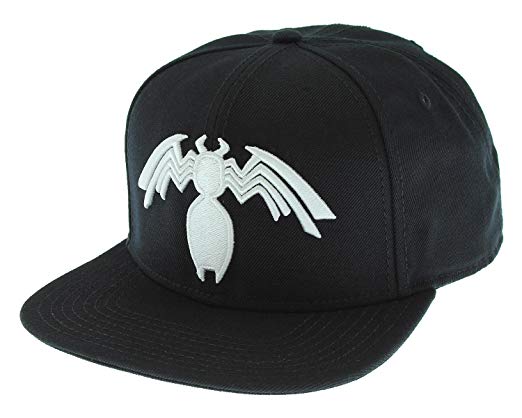 Marvel Comics Venom Symbiote Logo Licensed Adjustable Snapback Cap Hat