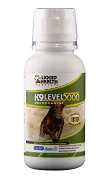 Liquid Health K9 Level 5000 Glucosamine Chondroitin Opti MSM 8 or 32 oz