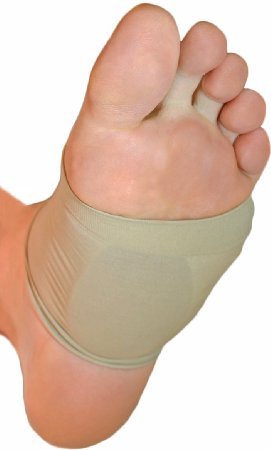 NatraCure Arch Support Sleeves w/ Gel Cushions - (1 Pair) - 1290-M-00 CAT