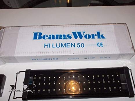 BeamsWork 18"-22" Hi Lumen LED Aquarium Light Fixture 50 33x0.5W