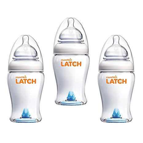 Munchkin Latch Bottle (8OZ /240ML, 3 pack)