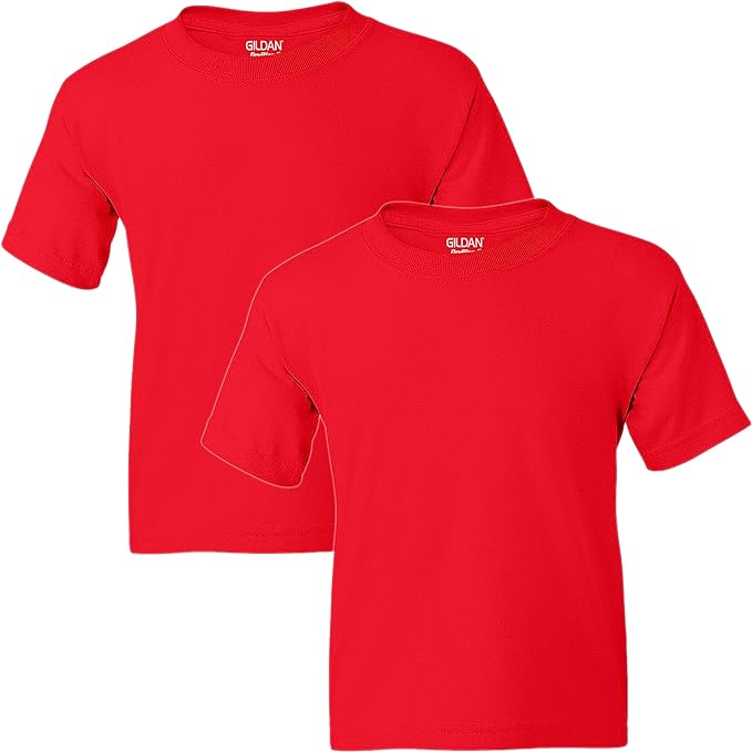 Gildan Youth DryBlend T-Shirt, Style G8000B, 2-Pack