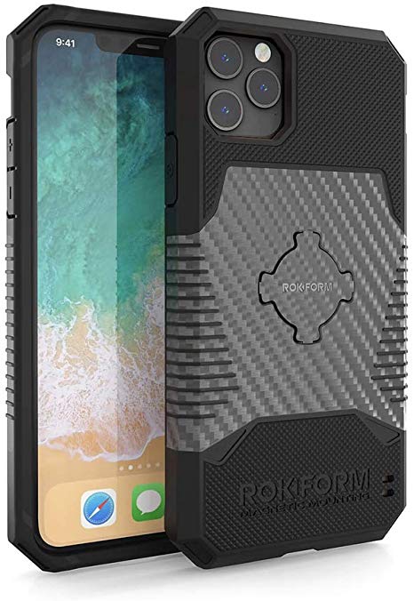 Rokform Rugged [iPhone 11 Pro Max] Military Grade Magnetic Protective Phone Case with Twist Lock - Gun Metal