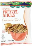 Kays Naturals Protein Pretzel Sticks Cinnamon Toast 12 ounces Pack of 6