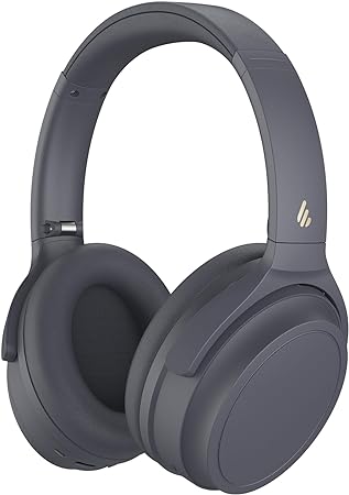 Edifier WH700NB Active Noise Cancelling Headphones - 68H Playtime - AI Call Noise Cancellation - Dual Device Connection - Lightweight & Foldable Design - Fast Charge - Bluetooth 5.3 - Gray