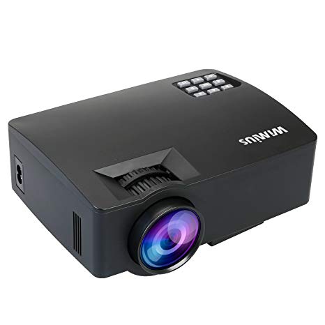 Sealegend M3 Video Projector 3000 Lumens with WiFi, Black