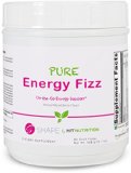 HIT Shape Pure Energy Fizz Completely Naturally Flavored On-The-Go Energy Support Mix with Pure Energy Mixed Berry 30 Servings Stick Packets