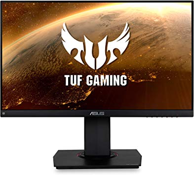 Asus TUF Gaming VG249Q 23.8” Monitor 144Hz Full HD (1920 X 1080) 1ms IPS Elmb FreeSync Eye Care DisplayPort HDMI D-Sub