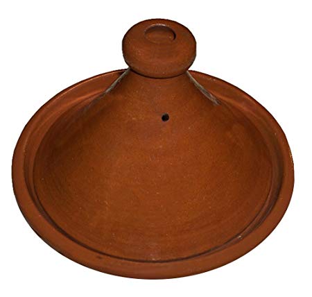 Moroccan Cooking Tagine Handmade Lead Free Safe Medium 10 inches Across Traditional