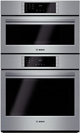 Bosch HBL8751UC 800 30" Stainless Steel Electric Combination Wall Oven - Convection - Speed Oven