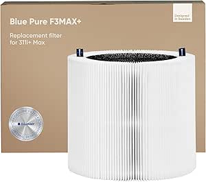 BLUEAIR Blue Pure 311i  Max Genuine Replacement Filter, Blue Pure F3MAX , fits Blue Pure 311i  Max Air Purifier