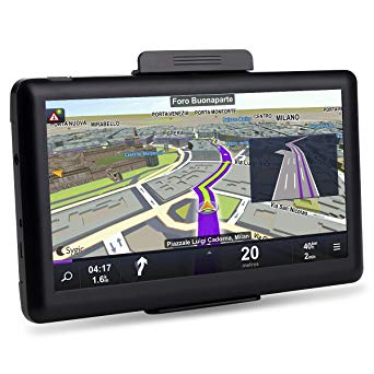 GPS for Car, HighSound 7 Inch 8GB 800x480 LCD Touch Screen GPS Navigation System, Multi-Media Car Vehicle Electronics Lifetime Maps Updated, SAT NAV