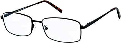 Sightline 6008 Multifocus Progressive Reading Glasses Men/Unisex: Anti-Reflective Coating, Classic Shape