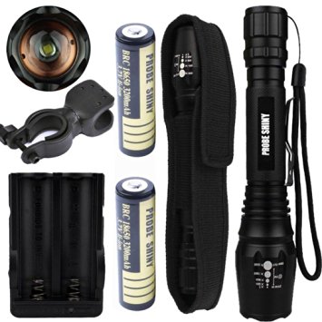 Flashlight,Baomabao 5000LM XM-L T6 LED Tactical Zoomable Flashlight Torch Light Lamp 18650   Charger