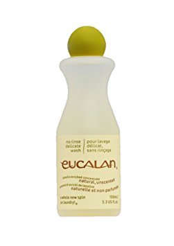 Eucalan Fine Fabric Wash 3.3 Oz: Unscented