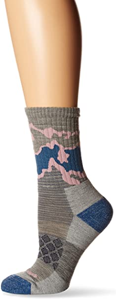 Darn Tough Three Peaks Micro Crew Light Cushion Sock - Women's