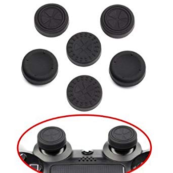 ButterFox Thumb Grips 6 Pack for PS4 Controllers (PlayStation 4)