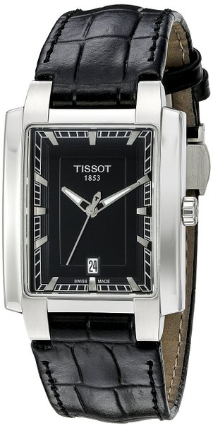 Tissot Men's T0615101605100 Analog Display Quartz Black Watch