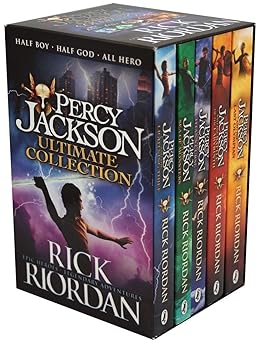 Percy Jackson & the Olympians 5 Children Book Collection Box Set (The Lightning Thief, The Last Olympian, The Titan's Curse, The Sea of Monsters, The Battle of the Labyrinth)