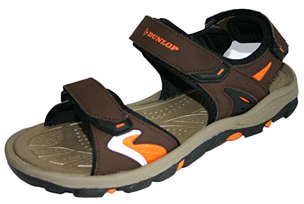 Men's Dunlop Sports Beach Trekking Walking Hiking Velcro Sandals Sizes 7 - 12