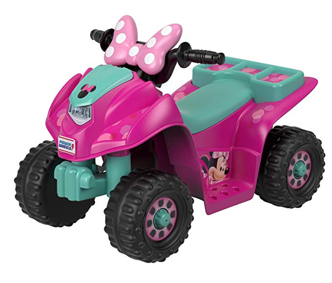 Power Wheels Lil' Quad Featuring Disney Minnie, Mouse