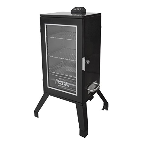 Smoke Hollow 3016DEW  30-Inch  Digital Electric Smoker with Window, Black