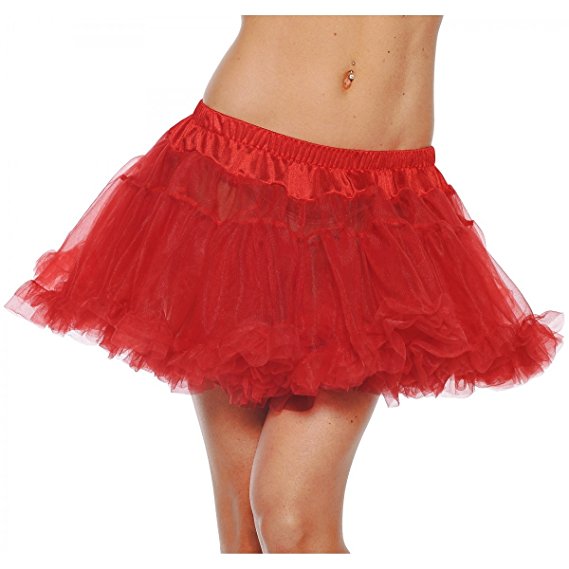 Be Wicked Costumes Women's Kate 12 Inch 2-Layer Petticoat Costume Accessory