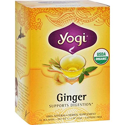 Ginger Tea Organic Yogi Teas 16 Bag