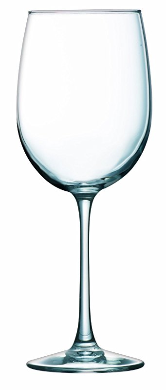 Arc International Luminarc Cachet White Wine Glass(Set of 4), 19 oz, Clear