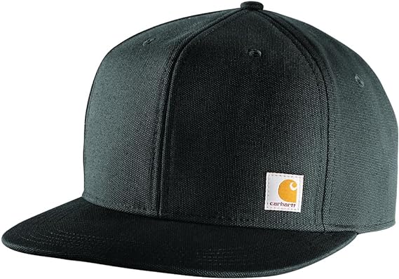 Carhartt Men's Firm Duck Flat Brim Cap