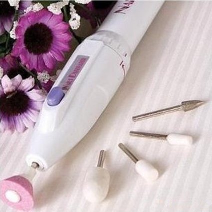 Nail Art DRILL tips Electric Manicure Pedicure Toenail FILE TOOL