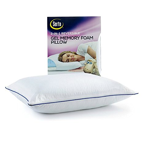 2 IN 1 Reversible Gel Memory Foam Pillow