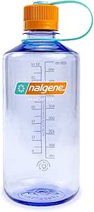 Nalgene Sustain Tritan BPA-Free Water Bottle Made with Material Derived from 50% Plastic Waste, 32 OZ, Narrow Mouth, Amethyst