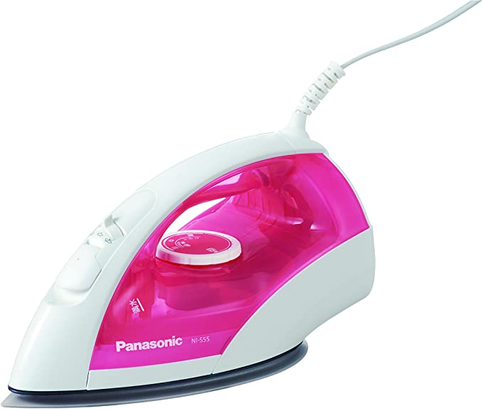 Panasonic corded steam iron pink NI-S55-P by N/A