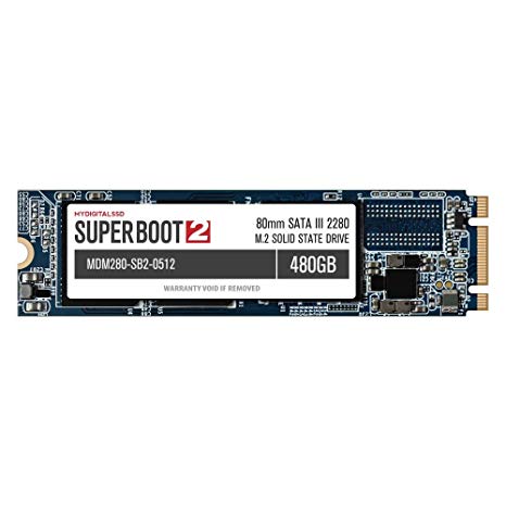 MyDigitalSSD Super Boot 2 (SB2) SATA III (6G) SSD (512GB (480), SATA M.2 80MM (2280))