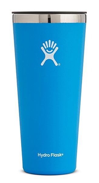 Hydro Flask 32 oz Double Wall Vacuum Insulated Stainless Steel Travel Tumbler Cup with BPA Free Press-In Lid, Pacific