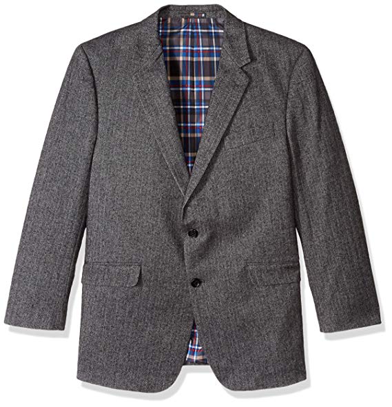 U.S. Polo Assn. Men's Portly Wool Blend Sport Coat