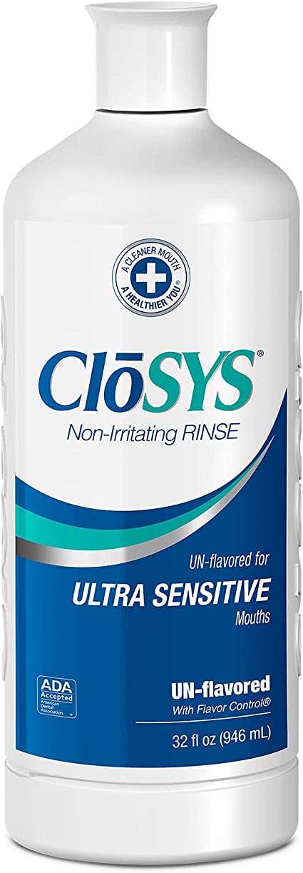 Closys Closys Alcohol-Free Mouthwash, with Flavor Control, 32 Fluid Ounce (no Box)