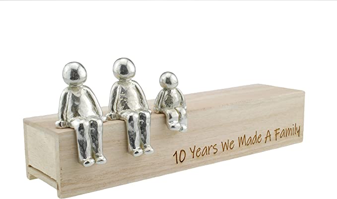 10th Anniversary Idea - 10 Years We Made A Family 100% - Choose Your Family Combination Gift (1 Child)