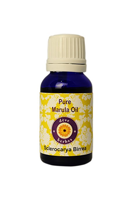 Deve Herbes Pure Marula Oil (Sclerocarya Birrea) - 100% Natural - Theraputic Grade 15