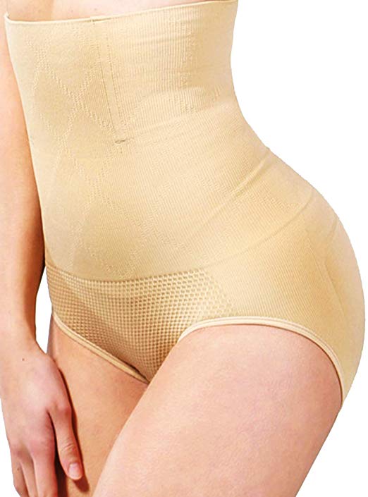 Women High Waist Shaper Panties Firm Tummy Control High-Waisted Shapewear Shaping Ultra-Thin Underwear Body Shaper