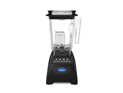 Blendtec C575A2301A-RECOND Blendtec Classic 575 Certified Reconditioned with WildSide Jar, Black