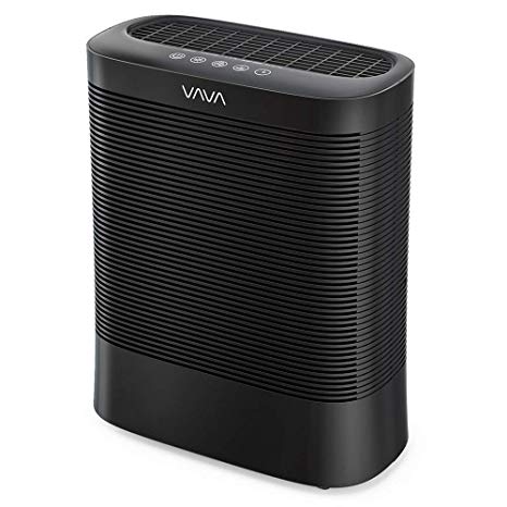 VAVA Air Purifier, Purifier with 3-in-1 True HEPA, Home Air Filter System with UV-C Light, Silent Operation & Auto - Black