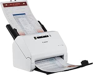 Canon imageFORMULA R40 document scanner - A4 duplex, double sided scanner, USB, Easy to use Software