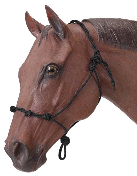 Tough 1 Tough-1 Knotted Rope & Twisted Crown Training Halter