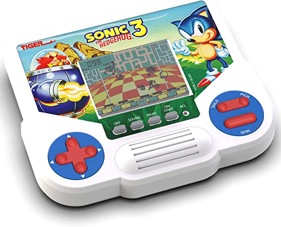 Tiger Electronics Sonic the Hedgehog 3 Electronic LCD Video Game, Retro-Inspired Edition, Handheld 1-Player Game, Ages 8 and Up