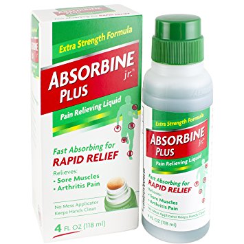 Absorbine Jr Pain Relieving Liquid, 4 Ounce